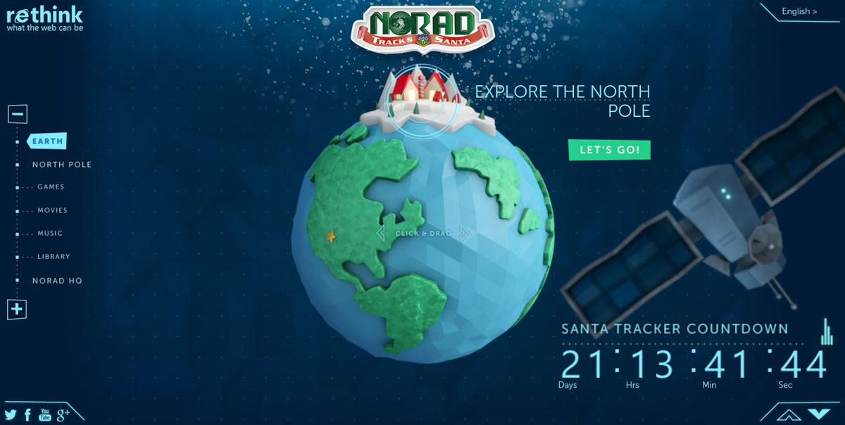 NORAD Santa Tracker