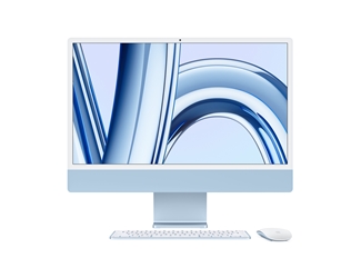 24-inch iMac With Retina 4.5k Display M3 8-Core CPU 10-Core GPU 256GB SSD Blue Apple all in one, apple pc, apple imac, imac, apple tv screen, apple monitor, apple computer