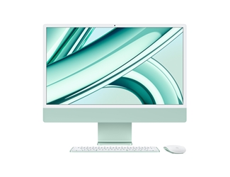 24-inch iMac With Retina 4.5k Display M3 8-Core CPU 10-Core GPU 256GB SSD Green Apple all in one, apple pc, apple imac, imac, apple tv screen, apple monitor, apple computer