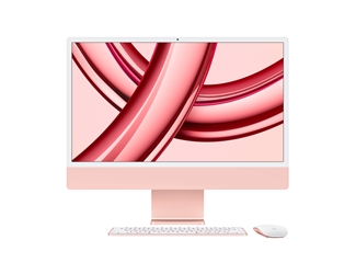 24-inch iMac With Retina 4.5k Display M3 8-Core CPU 10-Core GPU 256GB SSD Pink Apple all in one, apple pc, apple imac, imac, apple tv screen, apple monitor, apple computer