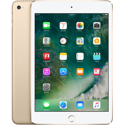 Apple iPad Mini 4 Wi-Fi + Cellular 16GB Gold MK882LL/A