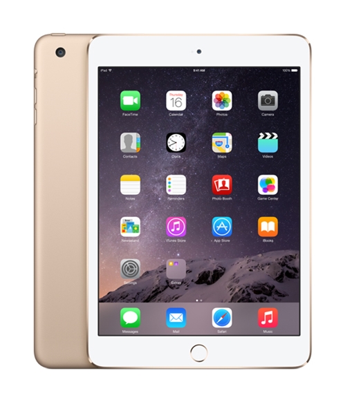 Apple iPad Mini 3 Wi-Fi 64GB Gold MGY92LL/A